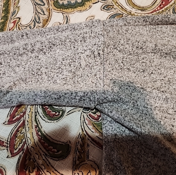 Green Envelope Los Angeles Sweatshirt,  Cowl Collar Gray Size L - Picture 12 of 16